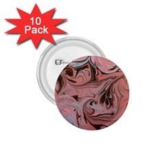 Pink swirls 1.75  Buttons (10 pack)