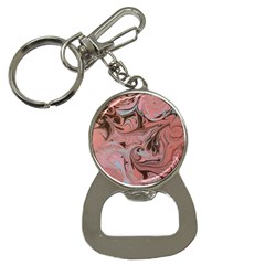 Pink swirls Bottle Opener Key Chain