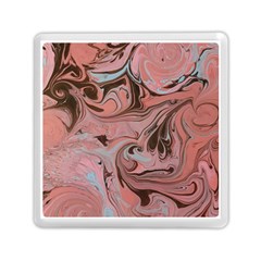 Pink swirls Memory Card Reader (Square)