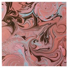 Pink swirls Wooden Puzzle Square