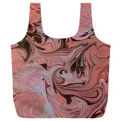 Pink swirls Full Print Recycle Bag (XXXL)