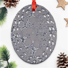 New Constellations Oval Filigree Ornament (Two Sides)