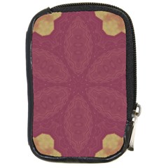 Misty Rose Compact Camera Leather Case by LW323