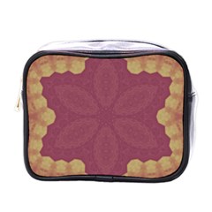 Misty Rose Mini Toiletries Bag (one Side) by LW323