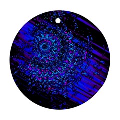 Uv Mandala Ornament (round) by MRNStudios