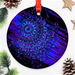 UV Mandala Ornament (Round) Front