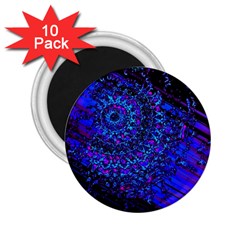 Uv Mandala 2 25  Magnets (10 Pack)  by MRNStudios