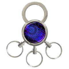 Uv Mandala 3-ring Key Chain by MRNStudios