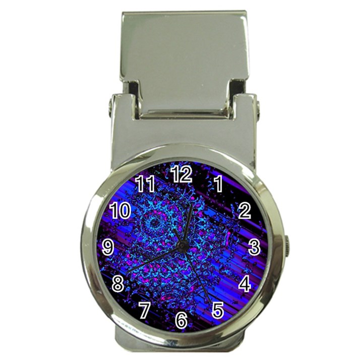 UV Mandala Money Clip Watches