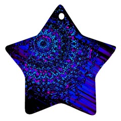 Uv Mandala Star Ornament (two Sides) by MRNStudios