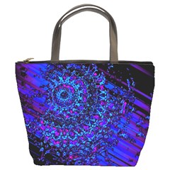 Uv Mandala Bucket Bag by MRNStudios