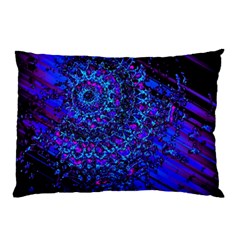 Uv Mandala Pillow Case by MRNStudios