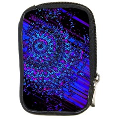 Uv Mandala Compact Camera Leather Case by MRNStudios