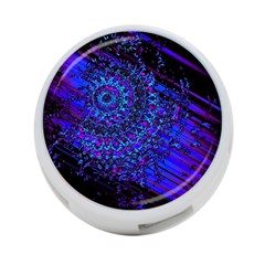 Uv Mandala 4-port Usb Hub (one Side) by MRNStudios