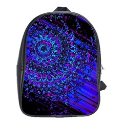 Uv Mandala School Bag (xl) by MRNStudios