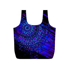 Uv Mandala Full Print Recycle Bag (s) by MRNStudios