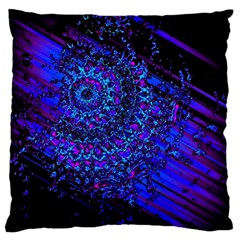 Uv Mandala Standard Flano Cushion Case (one Side) by MRNStudios