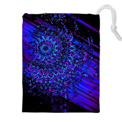 Uv Mandala Drawstring Pouch (4xl) by MRNStudios