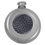 Lily Pads Round Hip Flask (5 oz) Front