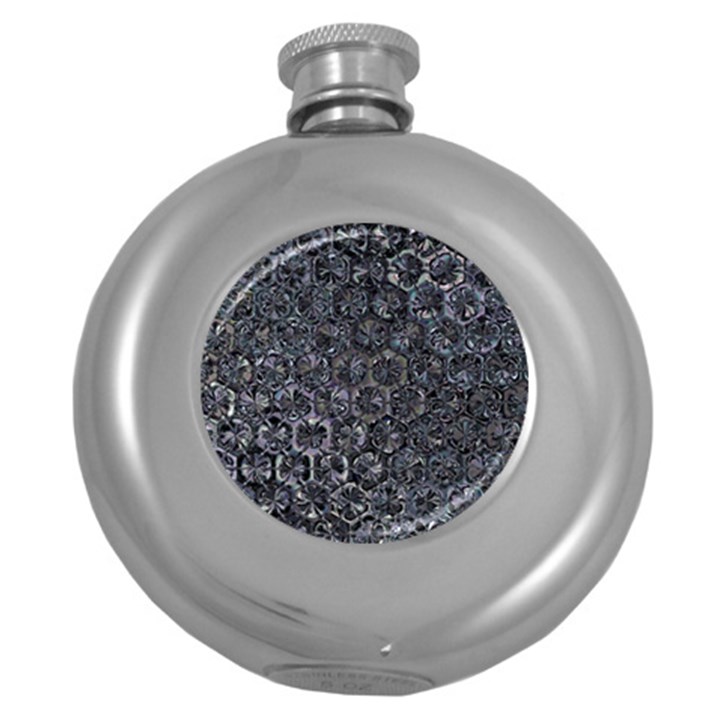 Lily Pads Round Hip Flask (5 oz)