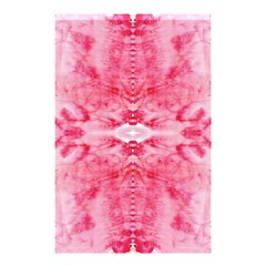 Pink Marbling Ornate Shower Curtain 48  X 72  (small)  by kaleidomarblingart