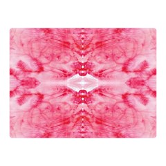 Pink Marbling Ornate Double Sided Flano Blanket (mini)  by kaleidomarblingart