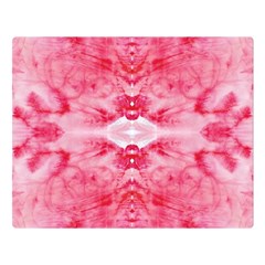 Pink Marbling Ornate Double Sided Flano Blanket (large)  by kaleidomarblingart