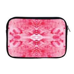 Pink Marbling Ornate Apple Macbook Pro 17  Zipper Case by kaleidomarblingart