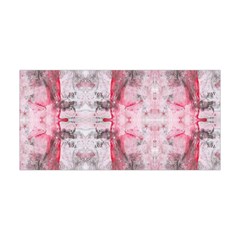 Pink On Grey I Repeats Yoga Headband by kaleidomarblingart