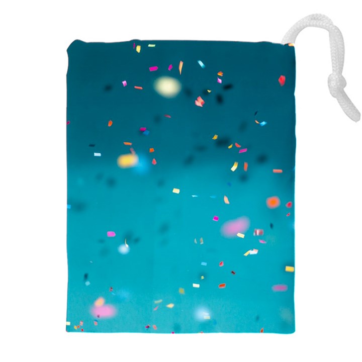 Bluesplash Drawstring Pouch (5XL)