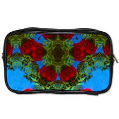 Rosette Toiletries Bag (two Sides) by LW323