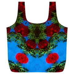 Rosette Full Print Recycle Bag (xl) by LW323