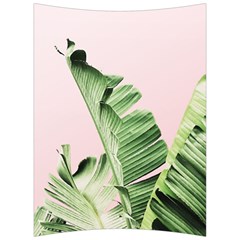 Palm Leaves On Pink Back Support Cushion by goljakoff