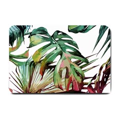 Tropical Leaves Small Doormat  by goljakoff