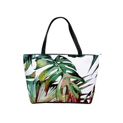 Tropical Leaves Classic Shoulder Handbag by goljakoff