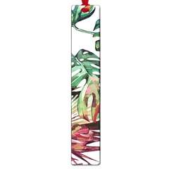 Tropical Leaves Large Book Marks by goljakoff