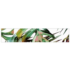 Tropical Leaves Small Flano Scarf by goljakoff