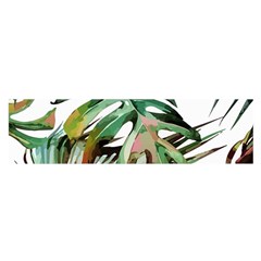 Tropical Leaves Satin Scarf (oblong) by goljakoff