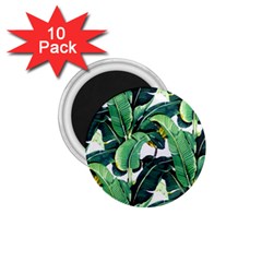 Banana Leaves 1 75  Magnets (10 Pack)  by goljakoff