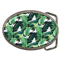 Banana Leaves Belt Buckles by goljakoff