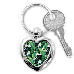 Banana Leaves Key Chain (heart) by goljakoff