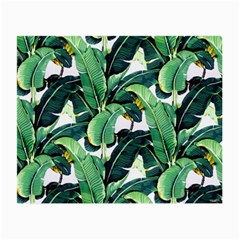 Banana Leaves Small Glasses Cloth (2 Sides) by goljakoff