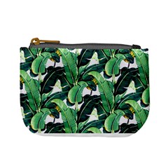 Banana Leaves Mini Coin Purse by goljakoff