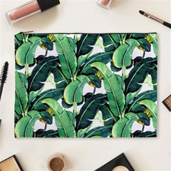 Banana Leaves Cosmetic Bag (xl) by goljakoff