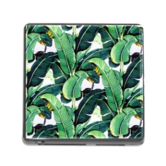 Banana Leaves Memory Card Reader (square 5 Slot) by goljakoff