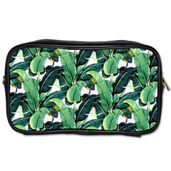 Banana Leaves Toiletries Bag (one Side) by goljakoff