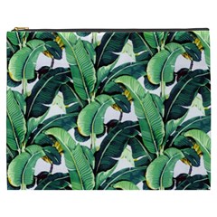 Banana Leaves Cosmetic Bag (xxxl) by goljakoff