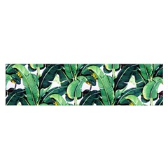 Banana Leaves Satin Scarf (oblong) by goljakoff