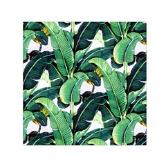 Banana Leaves Small Satin Scarf (square) by goljakoff