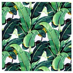 Banana Leaves Wooden Puzzle Square by goljakoff